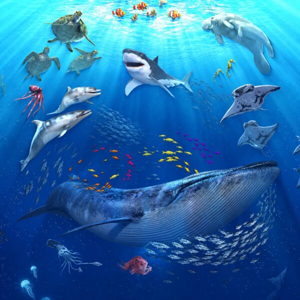 screenshot: Pixel Zoo Ocean: exposição imersiva leva o fundo do mar à Avenida Paulista